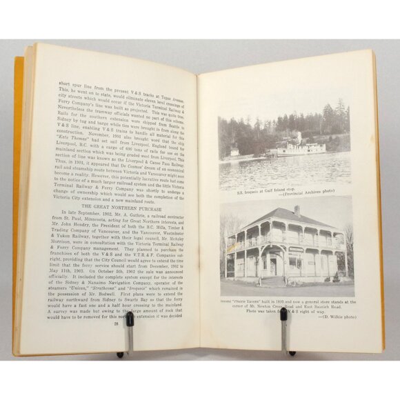 The Cordwood Limited by Hearn & Wilkie 1966 Victoria and Sidney Railway History - Picture 6 of 7